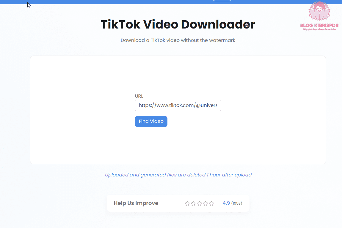 download video tiktok TinyWOW